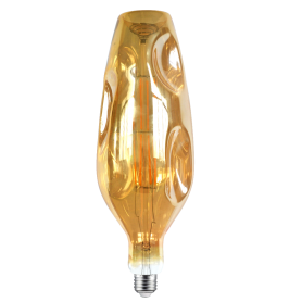 LAFLIGHT - Λαμπτήρας LED Filament VSHL115 - 8W E27 2700K Dim Amber