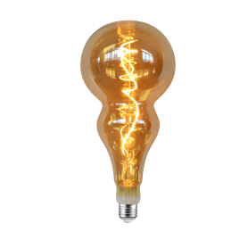LAFLIGHT - Λαμπτήρας LED Filament VSHL130 - 5W E27 2700K Dim Amber