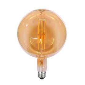 LAFLIGHT - Λαμπτήρας LED Filament VSG150 - 8W E27 2700K Dim Amber