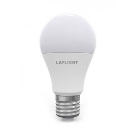 LAFLIGHT - Λαμπτήρας LED Α60 (Αχλαδωτός) - 9W E27 3000K