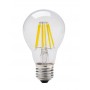 LAFLIGHT - Λαμπτήρας LED Filament A60 (Αχλαδωτός) - 6W E27 6500K