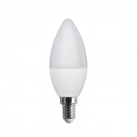 LAFLIGHT - Λαμπτήρας LED C37 (Κερί) - 5W E14 6500K