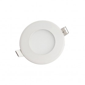 ROOMLUX - Χωνευτό Πάνελ LED Ø85 - 3W 6000K Λευκό