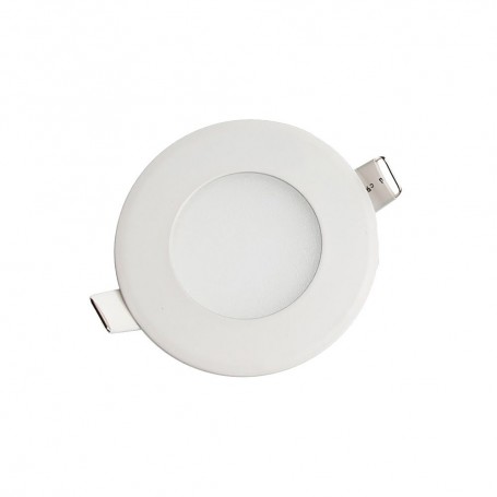 ROOMLUX - Χωνευτό Πάνελ LED Ø85 - 3W 6000K Λευκό
