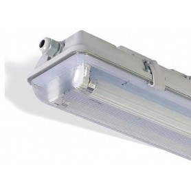 LAFLIGHT - Φωτιστικό Σκαφάκι 2x600mm - IP65 2ΑΚ