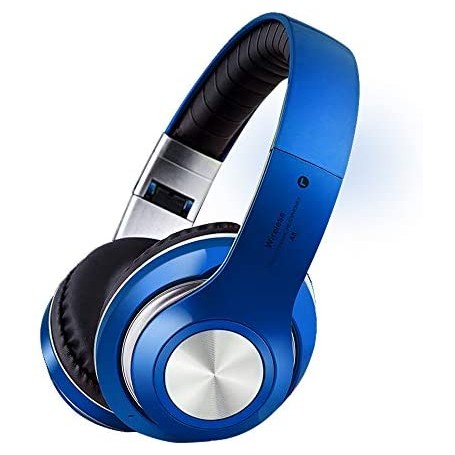 NFM-V33 - Ακουστικά Bluetooth Over-the-Head - BLUE