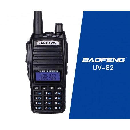 BAOFENG BF-UV82 - Ασύρματος Πομποδέκτης Dual-Band VHF/UHF