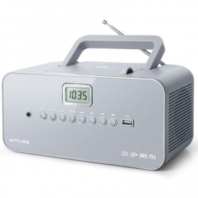 Ραδιόφωνο CD-PLAYER MUSE M-28LG Μπαταρίας και Ρεύματος  Ψηφιακό