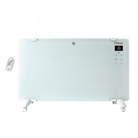 Θερμοπομπός Γυαλί PRPH-81026 Λευκός 2000W με Τηλεχειριστήριο