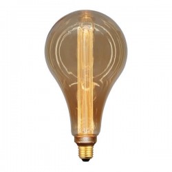 ΛΑΜΠΑ LED ΑΧΛΑΔΙ P165 3,5W Ε27 2000K 220-240V GOLD GLASS DIMMABLE